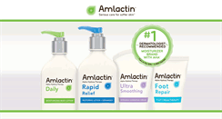 Desktop Screenshot of amlactin.com